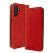 Θήκη Bodycell PU Leather Book Samsung Galaxy A37 5G Red μπροστινή όψη