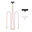 Tech-Protect C25 Rope Crossbody Strap Baby Pink Gold κορδόνι κινητού
