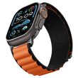 Spigen WBF1 Black Orange λουράκι για Apple Watch 42 44 45 46 49mm
