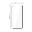 Tempered Glass Tech-Protect Supreme 9H για Xiaomi 17T Pro με μαύρο πλαίσιο