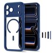 Tech Protect Magpeak Magsafe CC Deep Blue Clear για iPhone 18 Pro Max
