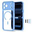 Tech Protect Magpeak Magsafe CC Deep Blue Clear για iPhone 18 Pro Max
