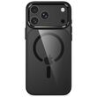 Μαύρη διάφανη θήκη MagSafe Tech Protect για iPhone 17 Pro και iPhone 18 Pro