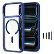 Μπλε διάφανη θήκη MagSafe Tech Protect για iPhone 17 Pro και iPhone 18 Pro