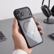 Μαύρη διάφανη θήκη Tech Protect MagOne MagSafe για iPhone 18 Pro