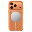 Πορτοκαλί διάφανη θήκη Tech Protect MagOne MagSafe για iPhone 18 Pro