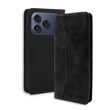Θήκη Bodycell Book Case PU Leather iPhone 18 Pro Max Black μαύρη τύπου βιβλίου