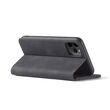Θήκη Bodycell PU Leather Apple iPhone 18 Pro μαύρη με αναδιπλούμενη βάση Stand