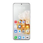 Μπροστινή όψη του Huawei P60 με εφαρμοσμένο προστατευτικό τζάμι οθόνης