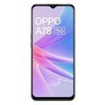 Oppo A78 5G με τοποθετημένο tempered glass – Πλήρης κάλυψη και προστασία από γρατζουνιές.
