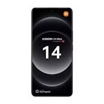 Xiaomi 14 Ultra με τοποθετημένο tempered glass – Πλήρης κάλυψη και προστασία από χτυπήματα.