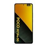 Μπροστινή οθόνη του Poco M7 Pro 5G με φωτεινή AMOLED οθόνη