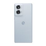 Πίσω όψη του Motorola Edge 50 Fusion 5G με κομψό γυάλινο φινίρισμα και σύστημα τριπλής κάμερας