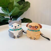 Χαριτωμένη θήκη AirPods 1 / 2 με σχέδιο πάγκ από Lykl