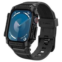 Θήκη Spigen Rugged Armor Pro Apple Watch 10 (46 MM) - Matte Black