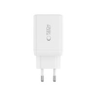 Φορτιστής Tech Protect Fast Charger 2-Port USB-C  PD45W - White  - 3