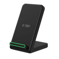 TECH-PROTECT QI15W-A40 Wireless Charger - Μοντέρνος ασύρματος φορτιστής σε μαύρο χρώμα