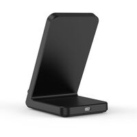 TECH-PROTECT QI15W-A40 Wireless Charger σε χρήση με smartphone για ασύρματη φόρτιση 15W
