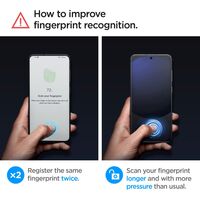 Tempered Glass Spigen GLAS.tR EZ Fit 2 Pack Samsung Galaxy A56 5G / S24 FE 5G -6