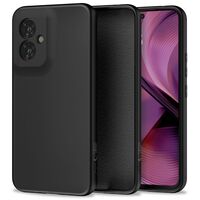 Tech-Protect Icon Soft Touch Θήκη Μαύρη για Motorola Moto G55 5G – Εμπρόσθια όψη
