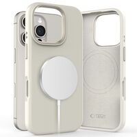 Θήκη Κινητού  Tech Protect iPhone 16 Pro Max Silicone Pure Magsafe - Cosmic Latte