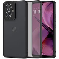 Tech-Protect Magmat Θήκη Matte Black τοποθετημένη σε Motorola Moto G55 5G