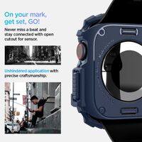 Πίσω όψη της θήκης Spigen Rugged Armor με ενισχυμένες γωνίες
