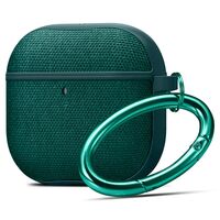 Θήκη Spigen Urban Fit AirPods 4 σε Midnight Green με μοντέρνα εμφάνιση.