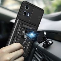 Motorola Moto G24 Power τοποθετημένο στη θήκη Camshield Pro, έτοιμο για καθημερινή χρήση με απόλυτη προστασία.