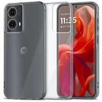 Διάφανη θήκη Tech-Protect Flexair Clear για Motorola Moto G85 5G με προστασία από πτώσεις.