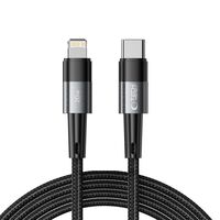 Tech Protect Ultraboost καλώδιο USB-C σε Lightning PD20W 1m σε γκρι χρώμα"