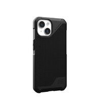 Πλάγια όψη θήκης UAG Metropolis LT Kevlar Black για iPhone 15