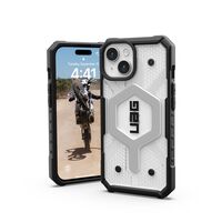Θήκη iPhone 15 UAG Pathfinder Ice σε διαφανή όψη