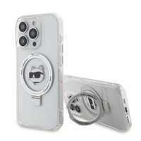 Θήκη Karl Lagerfeld iPhone 15 Pro Max – Choupette’s Head – Εμπρός όψη