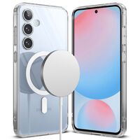 Αντιολισθητική πλευρά της θήκης Ringke Magnetic Clear για Samsung Galaxy S24 FE 5G Fusion, με καλύτερο κράτημα και προστασία από γρατζουνιές.