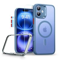 Θήκη ESR Classic Pro Set iPhone 16 σε Frosted Blue με υποστήριξη MagSafe