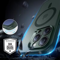 Κομψός και λεπτός σχεδιασμός της θήκης ESR Classic Pro Set Frosted Green