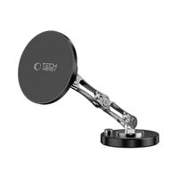 "Ρυθμιζόμενη γωνία προβολής της βάσης Tech-Protect N57 για άνετη χρήση στο γραφείο ή στο αυτοκίνητο.