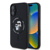 Θήκη Karl Lagerfeld iPhone 16 με υποστήριξη ασύρματης φόρτισης MagSafe