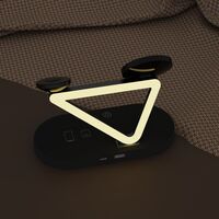 Μοντέρνος μαύρος σχεδιασμός Tech-Protect QI15W-A41 3in1 Charger