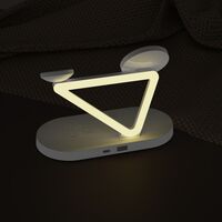 Μοντέρνος μαύρος σχεδιασμός Tech-Protect QI15W-A41 3in1 Charger