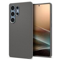Θήκη Spigen Liquid Air - Marble Grey στο Samsung Galaxy S25 Ultra 5G, με κομψή μαρμάρινη εμφάνιση