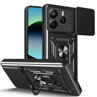Θήκη Tech-Protect Camshield Pro για Xiaomi Redmi Note 14 5G - ΜαύρηΑνθεκτική θήκη Xiaomi Redmi Note 14 5G με συρόμενο κάλυμμα κάμερας