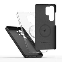 Ανθεκτική θήκη σιλικόνης με μικροΐνες για Samsung S25 Ultra 5G