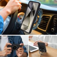 Συμβατή με ασύρματη φόρτιση Tech Protect θήκη Galaxy S25+ 5G Black