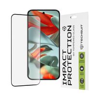 Το προστατευτικό Techsuit Tempered Glass δείχνει την σκληρότητα 9H και την πλήρη εφαρμογή σε οθόνη Pixel 9 Pro XL