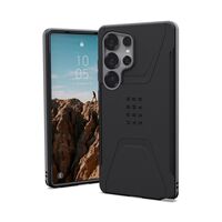UAG Civilian Pro - Black τοποθετημένη στο Samsung Galaxy S25 Ultra 5G.