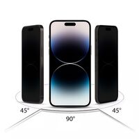 Εφαρμογή του Hofi 3D Full Pro+ Privacy Tempered Glass σε iPhone 12