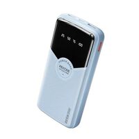 Power Bank WK Minre WP-43 10000mAh με τρεις θύρες φόρτισης - Γαλάζιο