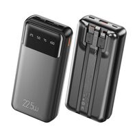 Powerbank 22.5W μαύρο WK WP-64 ιδανικό για ταξίδια